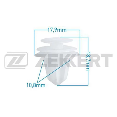 Клипса крепежная HYUNDAI ZEKKERT Клипса крепежная HYUNDAI ZEKKERT