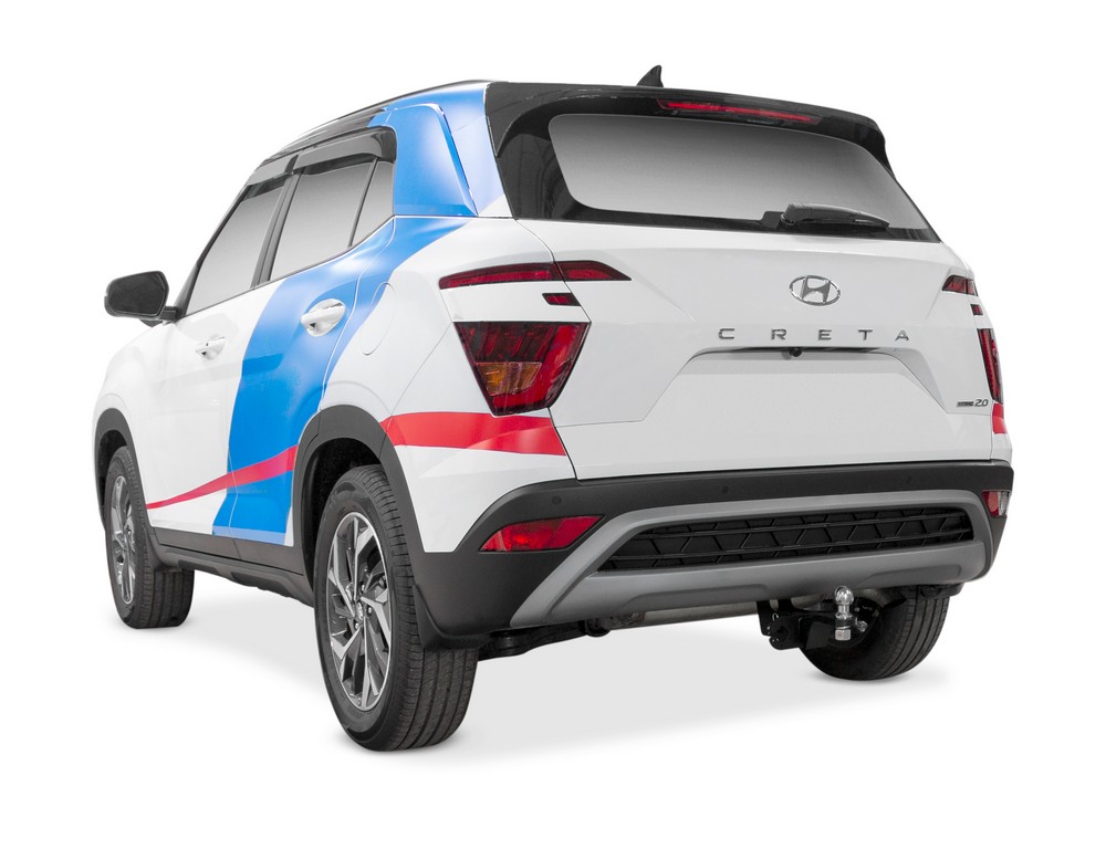 ТСУ Hyundai Creta (2016-2021, 2021-), шар Е, 1300/75 кг. "BERG"