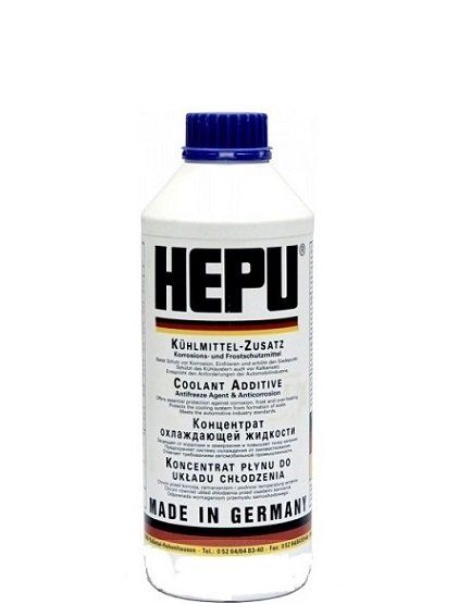 Антифриз "Hepu" синий, концентрат, 1.5л.