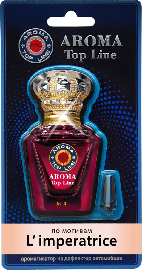 Ароматизатор "Aroma Top Line" N4, в дефлектор, женский