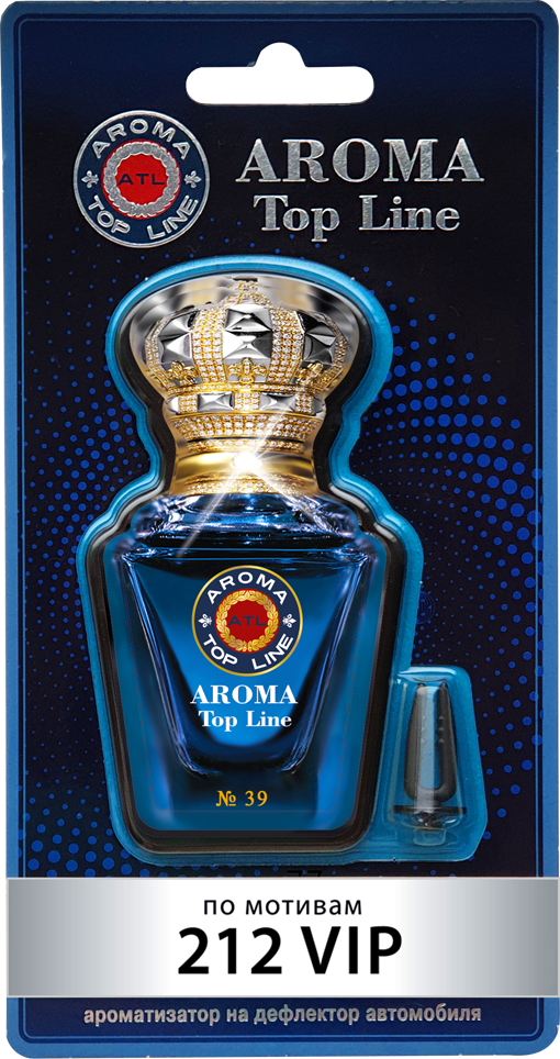 Ароматизатор "Aroma Top Line" N39, в дефлектор, мужской