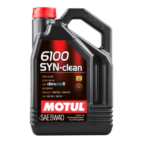 Масло моторное Motul 6100 Syn-Clean, 5W40, 4л