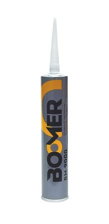Герметик шовный "BOOMER" 9000 PU, чёрный, 310мл