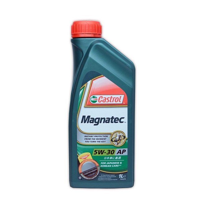 Масло моторное Castrol Magnatec 5w30 AP, Dualock, синтетика, 1л