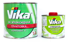 Грунт эпоксидный "Vika" 2K, с отвердителем, 1,2л