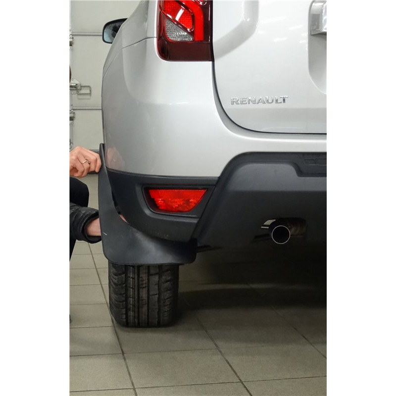 Брызговики Renault Duster задние широкие, 2 шт.