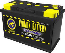 АКБ 90 а/ч "TYUMEN BATTERY" STANDARD, 720А, обратная полярность