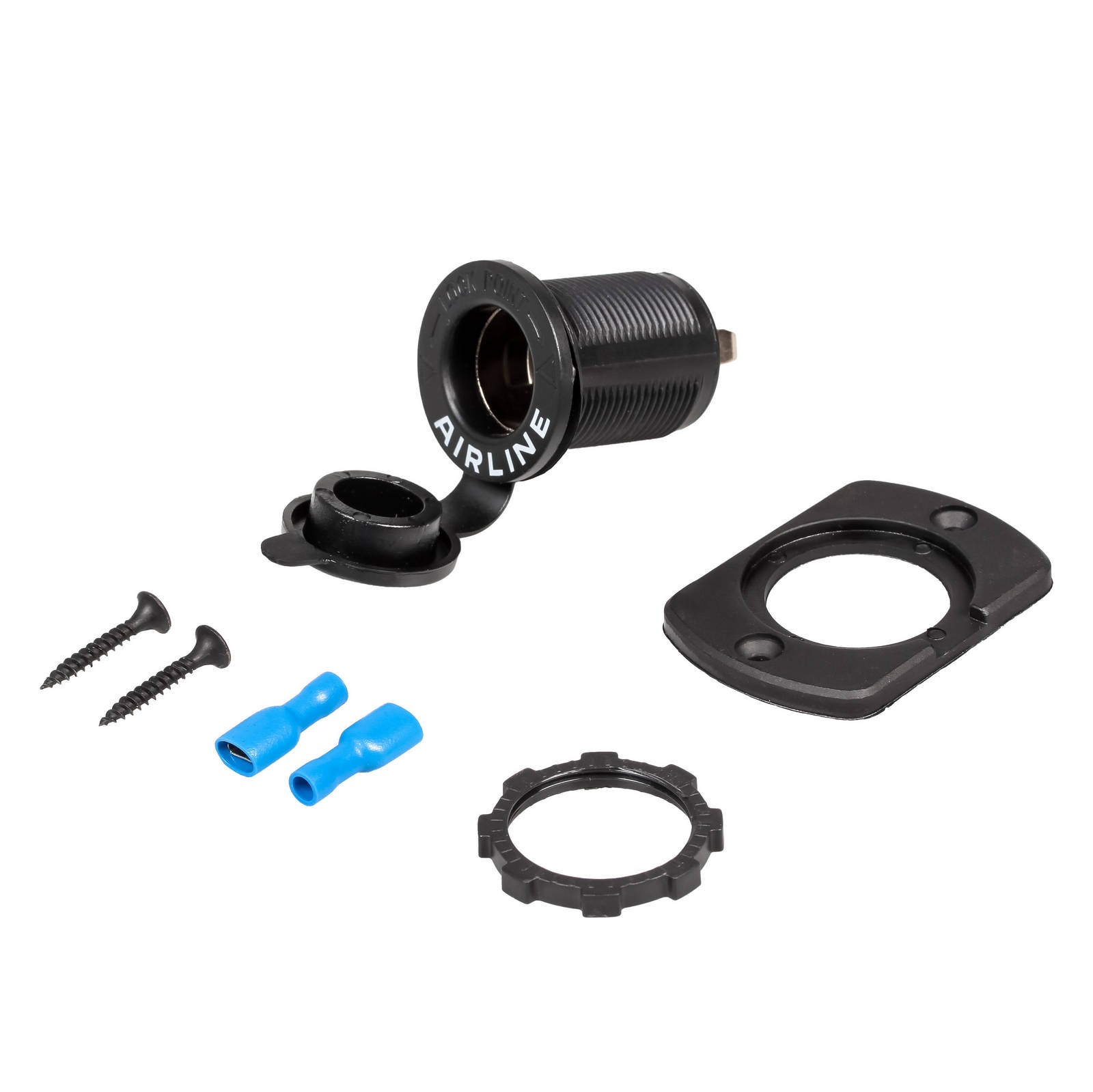 Розетка прикуривателя "Airline", 12-24V, влагозащищенная