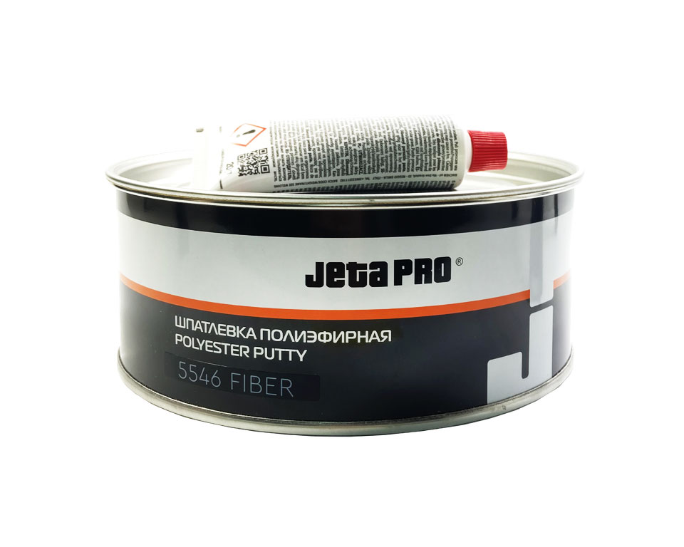 Шпатлевка "JetaPro" FIBER стекловолокно, 0,25кг