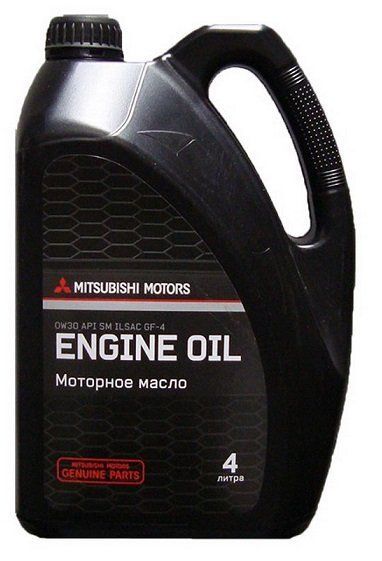 Масло моторное Mitsubishi 0W-30 SN, 4л