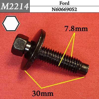 M2214 Автокрепеж металлический