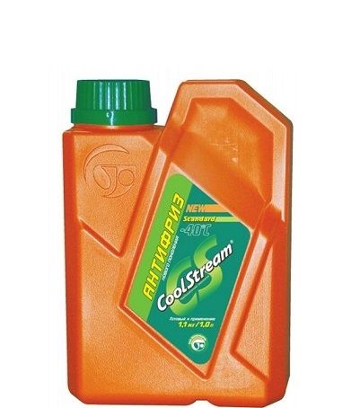 Антифриз готовый "Standart" до -40С, зеленый 1кг