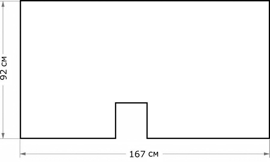 Утеплитель под капот для двигателя, огнестойкий №7 (167х92)