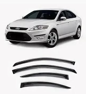 Ветровики Ford Mondeo WAG "CobraTuning", 2007-