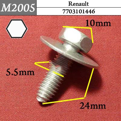 M2005 Автокрепеж для Renault