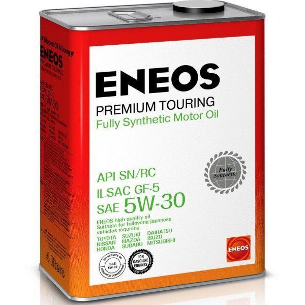 Масло моторное Eneos, 5W30 Premium Touring SN/RC, 4л