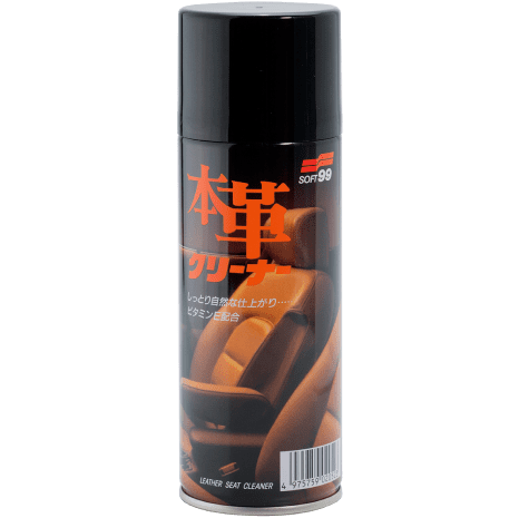 Очиститель кожи "Soft99" Leather Cleaner, мусс, 300мл