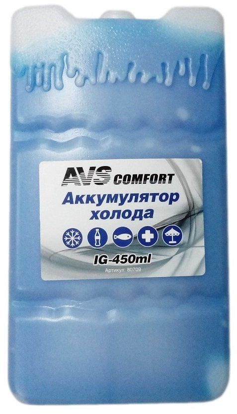 Аккумулятор холода "AVS", 450 мл., пластик