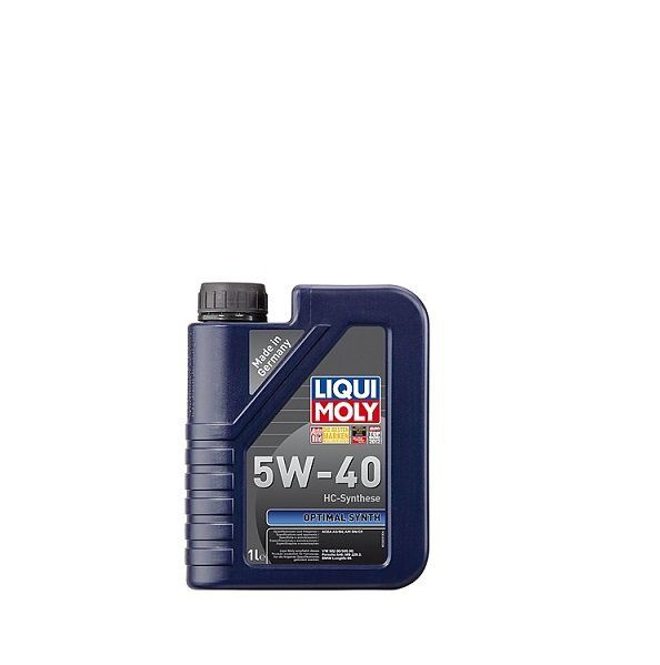 Масло моторное Liqui Moly, 5W40, Optimal Synth, 1л