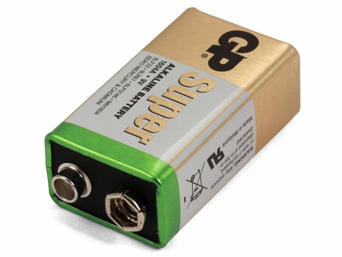 Батарейка 6LR61/522 "GP", 9V