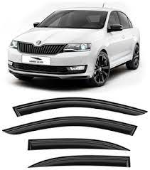 Ветровики Skoda Rapid "Voron Glass Samurai", 2012-