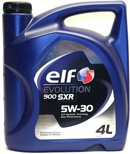 Масло моторное Elf Evolution SXR, 5W30, синтетика, 4л