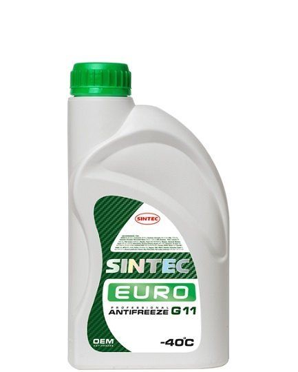 Антифриз "Sintec" Euro, зеленый, 1кг