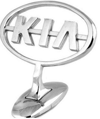 Эмблема на капот Kia, маленькая