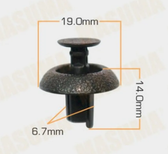 Клипса Masuma KJ-2369 (BE-1512)