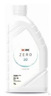 Масло моторное Zic Zero 30, 0W30, синтетика, 1л