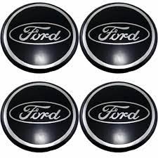 Наклейки на диски Ford, 60 мм, хром