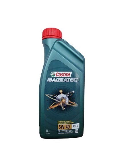 Масло моторное Castrol Magnatec А3/В4, 5W40, Dualock, синтетика, 1л