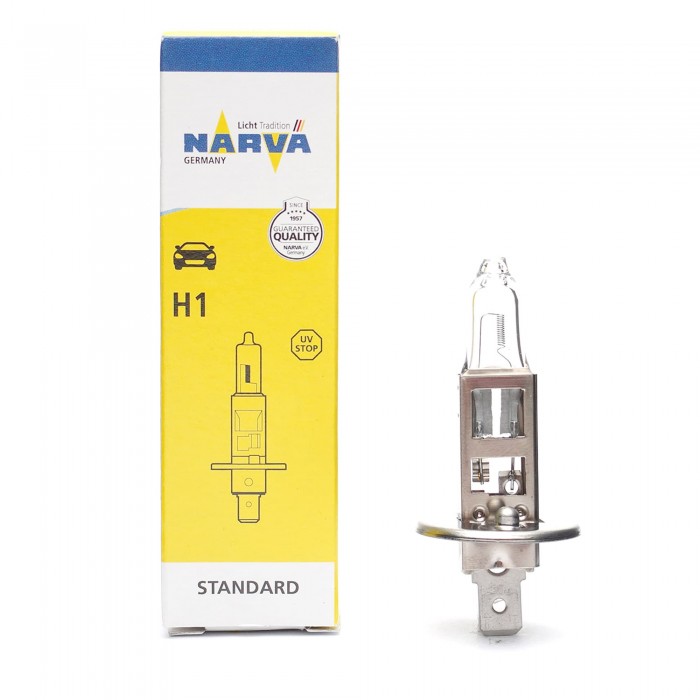 Автолампа H1 "Narva", Standart, 12V, 55W