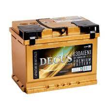 АКБ 60 а/ч "Decus", 630A, обратная полярность