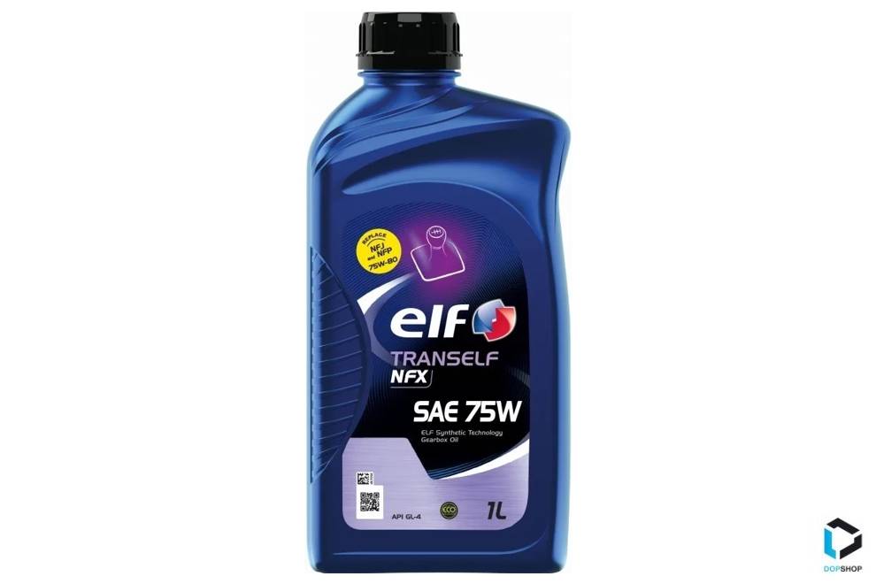 Масло трансмиссионное Elf Tranself NFX, 75W, 1л