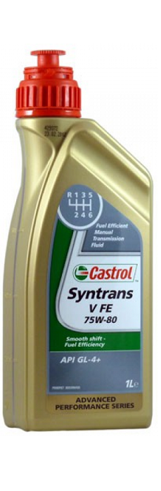 Масло трансмиссионное Castrol Transmax Manual V , 75W-80, синтетика,1л