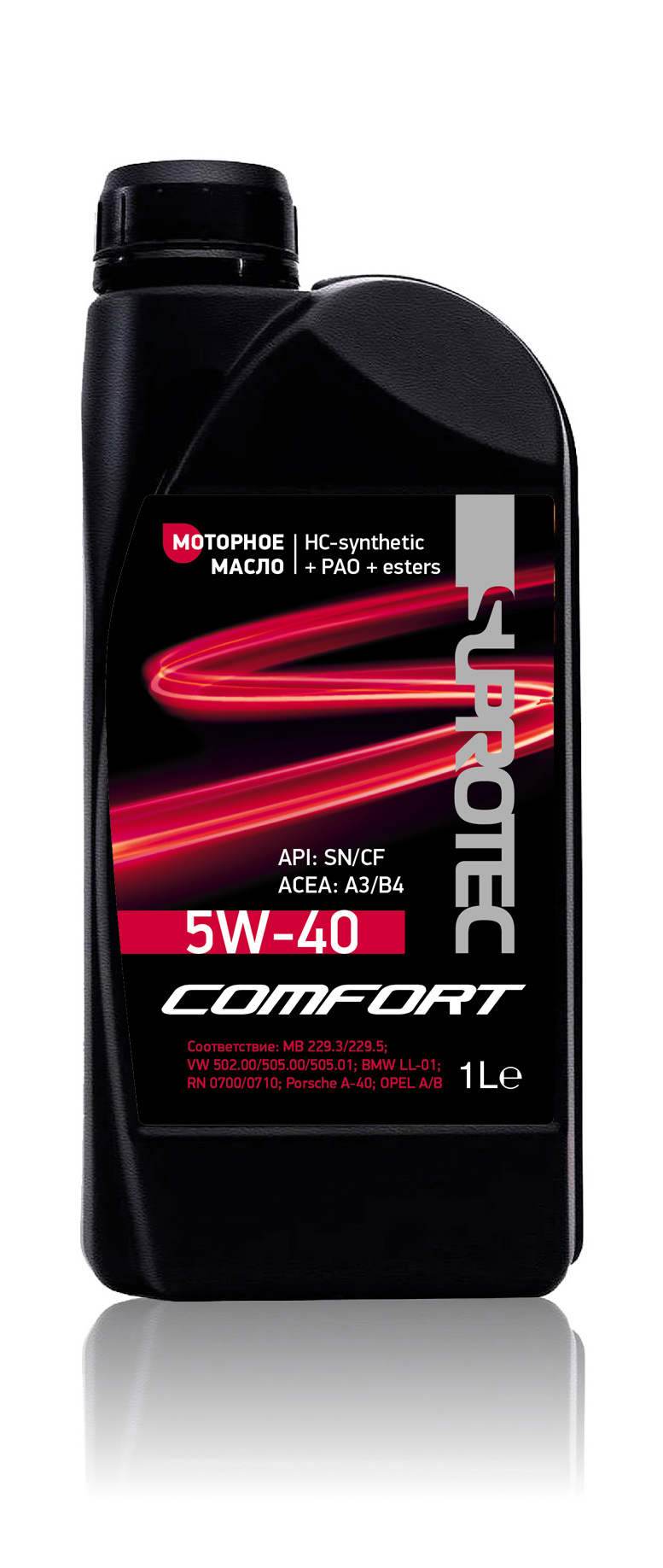 Масло моторное Suprotec Comfort 5W40, 1л