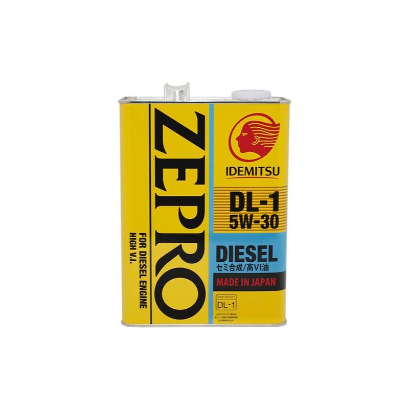 Масло моторное IDEMITSU Zepro Diesel DL-1 5W-30 полусинтетическое 4 л