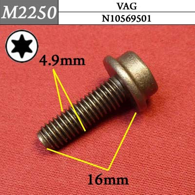 M2250 Автокрепеж металлический