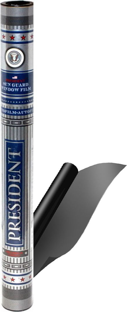 Пленка тонировочная "President" Super Dark Black 0,75м*3м, 5%