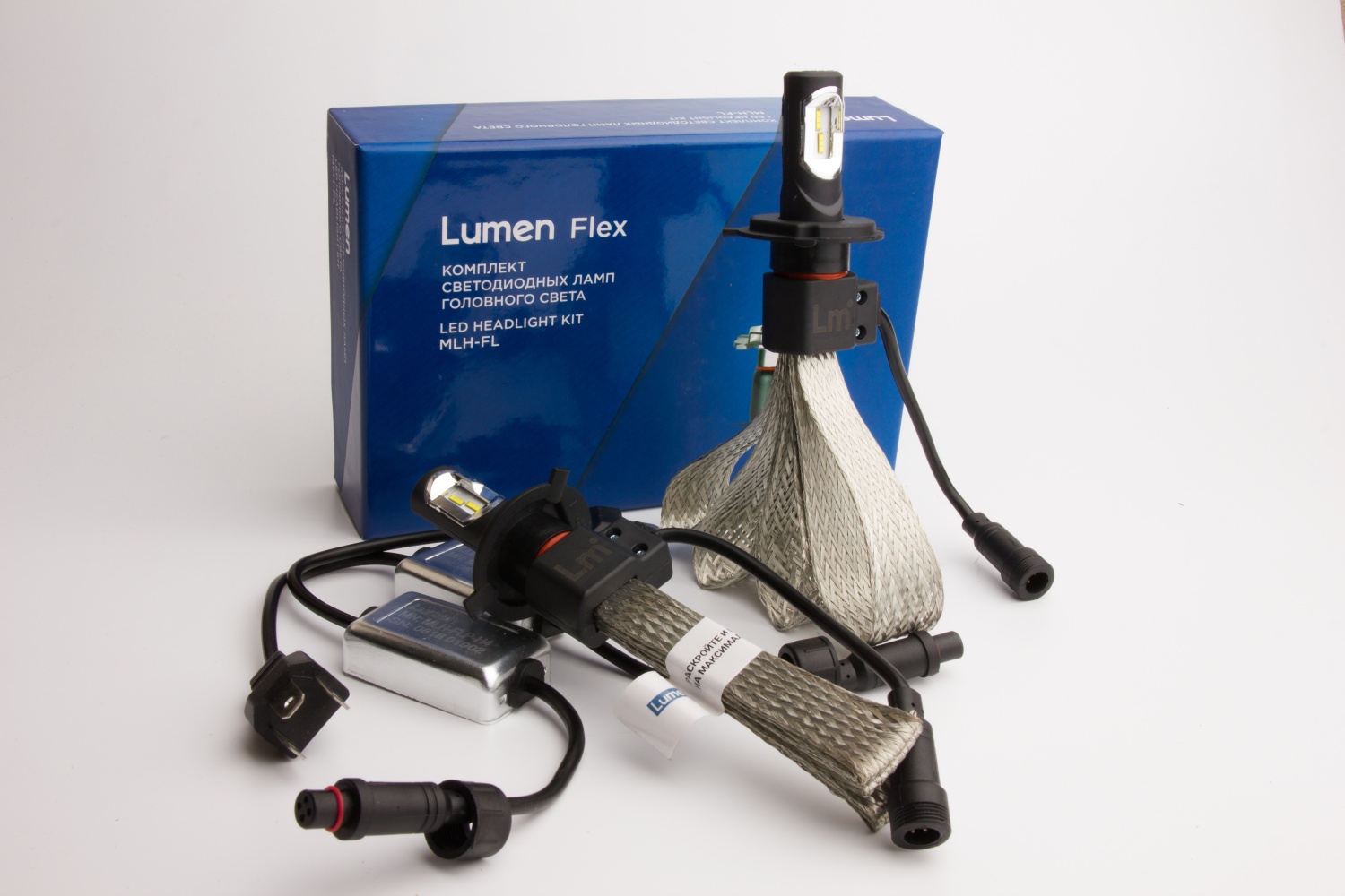 Лампа светодиодная H27 "Lumen" Flex, 9-32V, 22W, 6000K