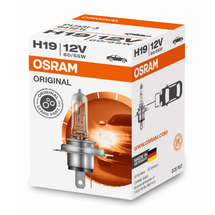 Автолампа H19 "Osram", Original, 12V, 60/55W