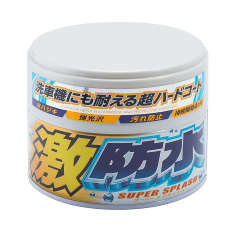Полироль для кузова "Soft99" Water Block Wax, защитный, для светлых авто, 300гр