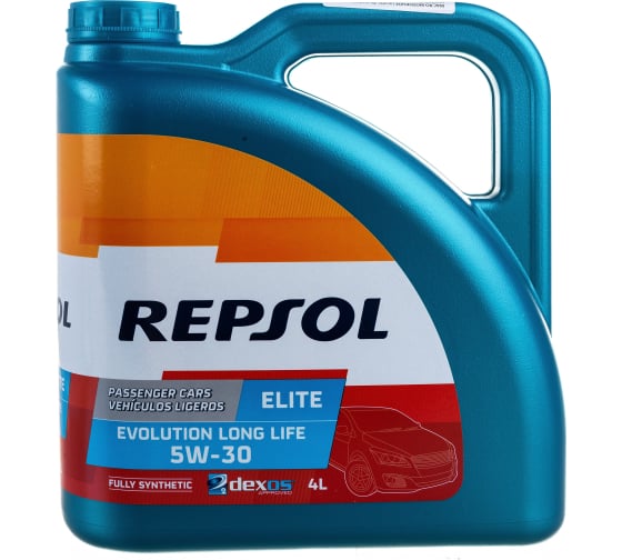 Масло моторное Repsol Elite Evolution DX2 5W30, 4л