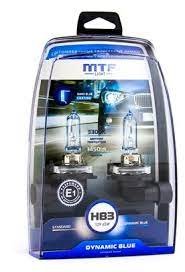 Автолампы HB3 "MTF" DYNAMIC BLUE, 12V, 65W, 3300K