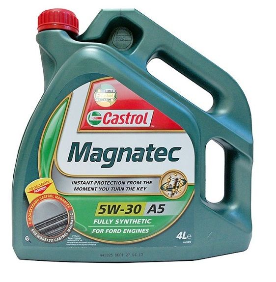 Масло моторное Castrol Magnatec А5, 5W30, Dualock, синтетика, 4л