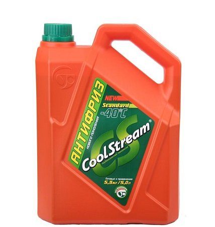 Антифриз готовый "Standart" до -40С, зеленый, 5кг