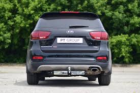 ТСУ Kia Sorento Prime 2018-, Hyundai Santa Fe 2018-, съемный квадрат