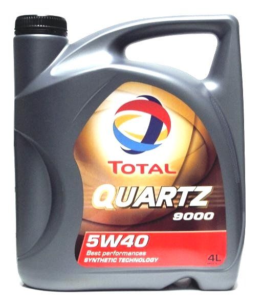 Масло моторное Total Quartz 9000, 5W-40, 4л