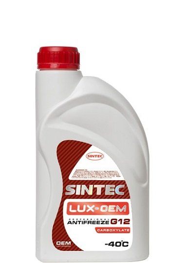 Антифриз "Sintec" Lux, красный, 1кг